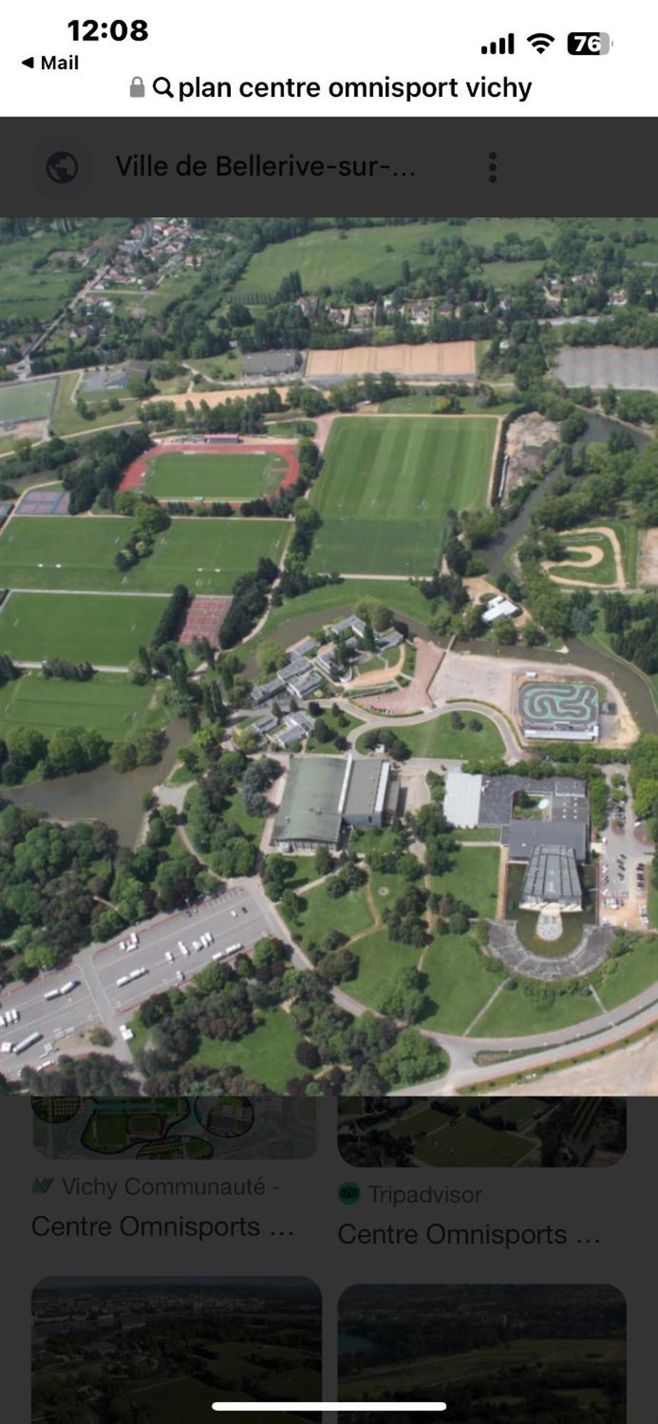 Proche Du Stade Omnisports Et A Pied Du Lac Vichy Ngoại thất bức ảnh